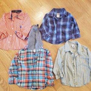 2T Toddler Boy's Shirt Lot